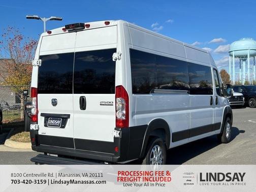 2026 RAM ProMaster 2500 Window Van High Roof