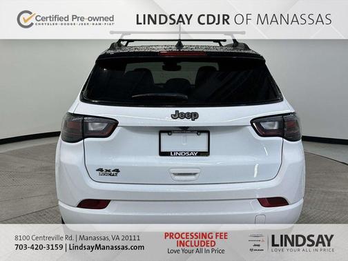 Bright White Clearcoat 2023 Jeep Compass Altitude