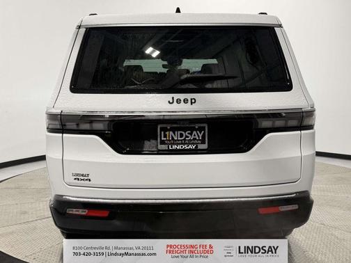 Bright White Clearcoat 2026 Jeep Grand Wagoneer Base