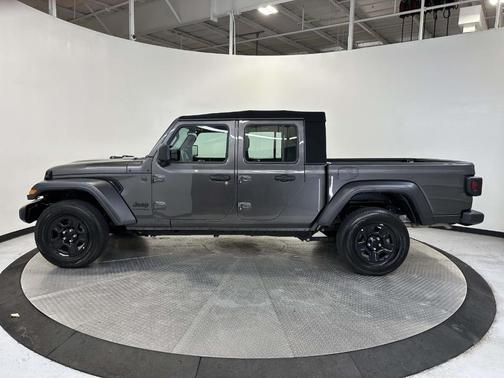 Granite Crystal Clearcoat Metallic 2024 Jeep Gladiator Sport