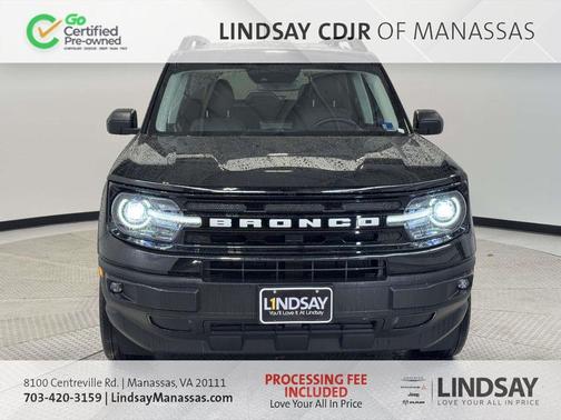 Shadow Black 2022 Ford Bronco Sport Outer Banks