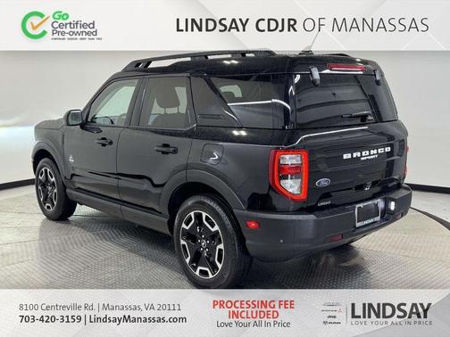 Shadow Black 2022 Ford Bronco Sport Outer Banks