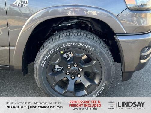 Granite Crystal Clearcoat Metallic 2026 RAM 1500 Big Horn/Lone Star