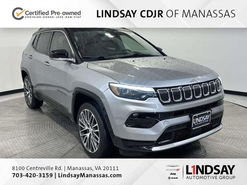 Billet Silver Metallic Clearcoat 2022 Jeep Compass Limited