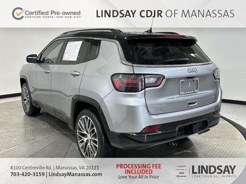 Billet Silver Metallic Clearcoat 2022 Jeep Compass Limited