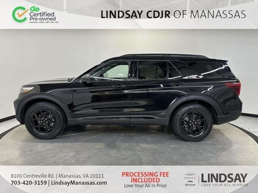 Agate Black Metallic 2022 Ford Explorer Timberline