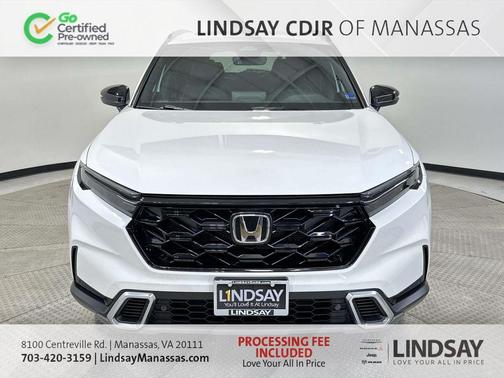 White 2024 Honda CR-V Hybrid Sport Touring