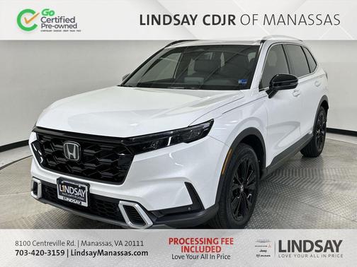 White 2024 Honda CR-V Hybrid Sport Touring