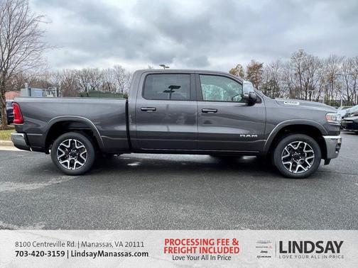 Granite Crystal Clearcoat Metallic 2026 RAM 1500 Laramie