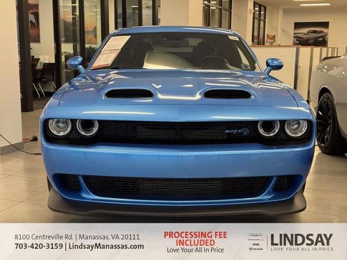 B5 Blue Pearlcoat 2023 Dodge Challenger SRT Hellcat