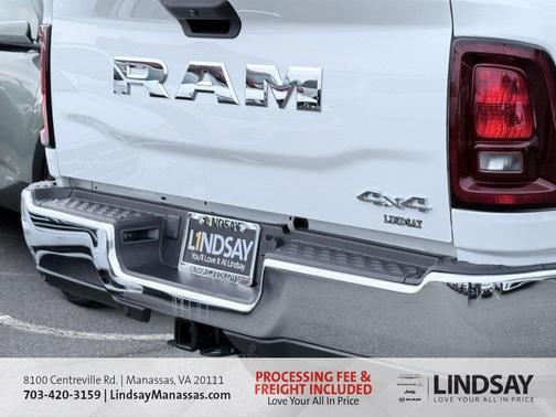 Bright White Clearcoat 2026 RAM 2500 Tradesman