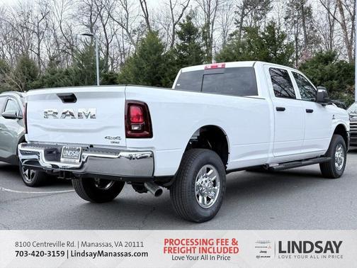 Bright White Clearcoat 2026 RAM 2500 Tradesman