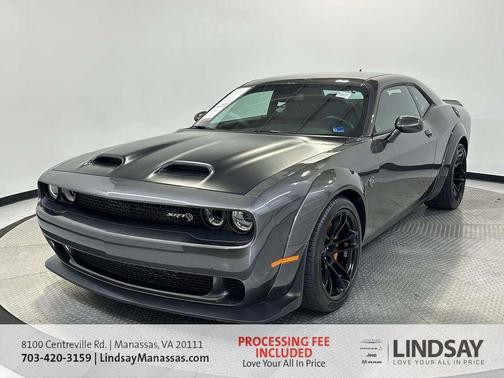 Granite Crystal Clearcoat Metallic 2022 Dodge Challenger SRT Hellcat Redeye Widebody Jailbreak