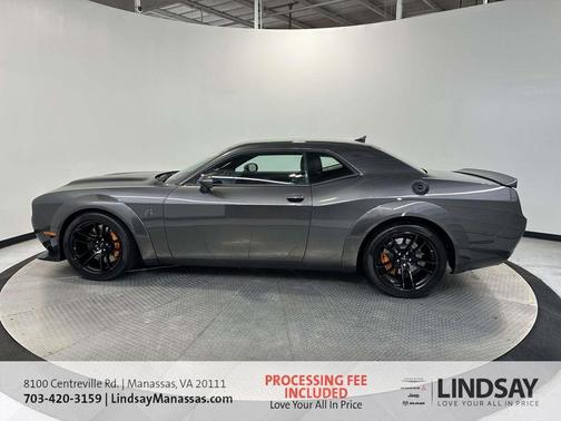 Granite Crystal Clearcoat Metallic 2022 Dodge Challenger SRT Hellcat Redeye Widebody Jailbreak