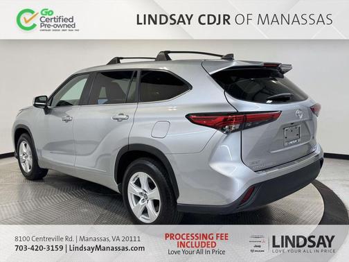 Celestial Silver Metallic 2023 Toyota Highlander LE