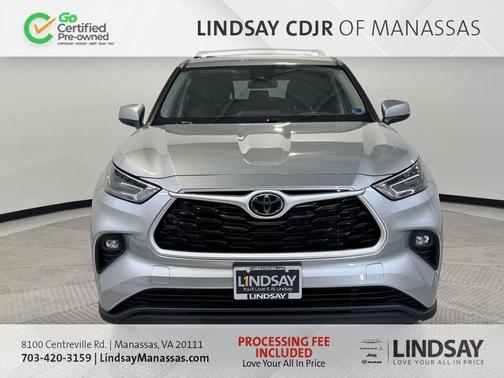Celestial Silver Metallic 2023 Toyota Highlander LE