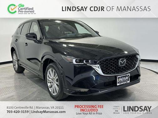 Jet Black Mica 2023 Mazda CX-5 2.5 Turbo Signature