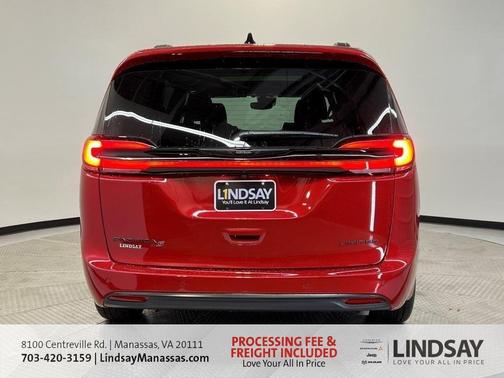 Red 2026 Chrysler Pacifica Limited