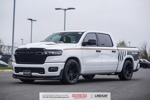 Bright White Clearcoat 2026 RAM 1500 Big Horn/Lone Star
