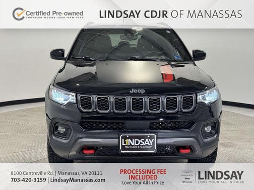 Diamond Black 2024 Jeep Compass Trailhawk