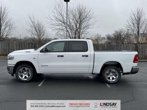 Bright White Clearcoat 2026 RAM 1500 Big Horn/Lone Star