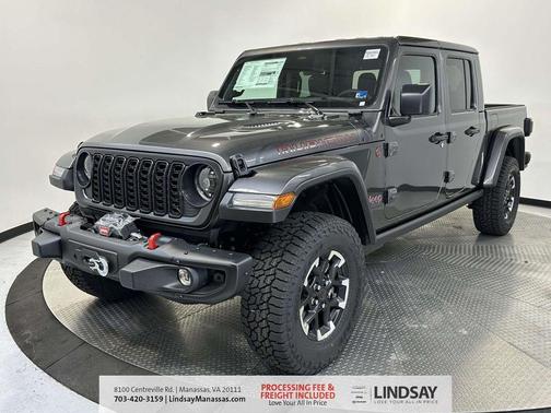 Granite Crystal Clearcoat Metallic 2026 Jeep Gladiator Rubicon