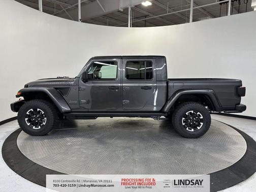 Granite Crystal Clearcoat Metallic 2026 Jeep Gladiator Rubicon