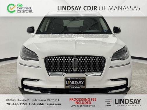 White Metallic 2023 Lincoln Aviator Standard AWD