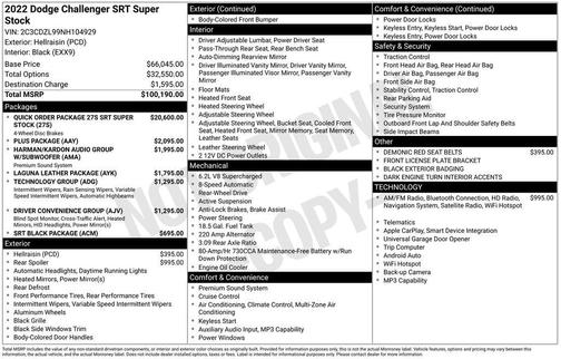 Hellraisin 2022 Dodge Challenger SRT Hellcat