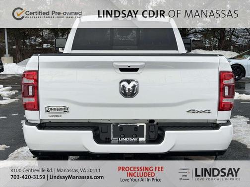 Bright White Clearcoat 2024 RAM 3500 Longhorn
