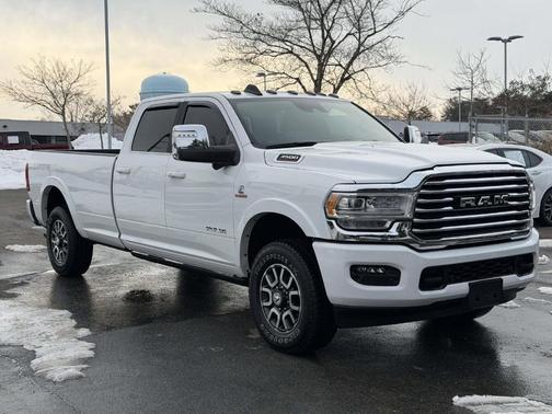 Bright White Clearcoat 2024 RAM 3500 Longhorn