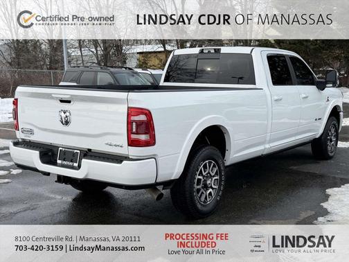Bright White Clearcoat 2024 RAM 3500 Longhorn