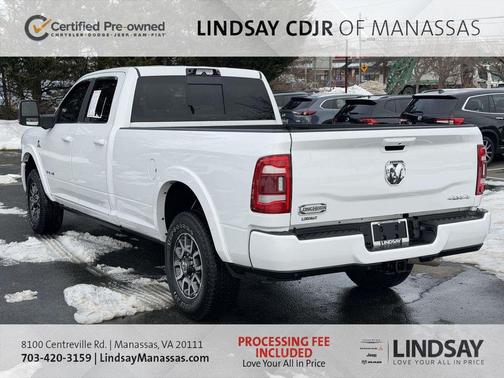 Bright White Clearcoat 2024 RAM 3500 Longhorn