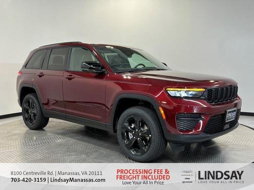 Velvet Red Pearlcoat 2025 Jeep Grand Cherokee Laredo SUV