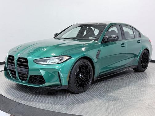 Isle of Man Green Metallic 2024 BMW M3 Competition xDrive