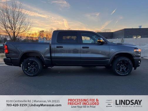 Granite Crystal Clearcoat Metallic 2026 RAM 1500 Big Horn/Lone Star