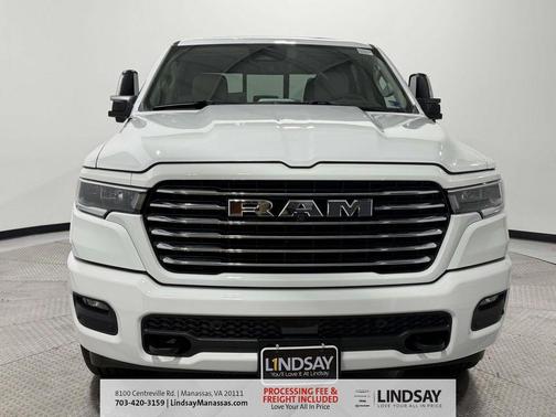 Bright White Clearcoat 2026 RAM 1500 Laramie