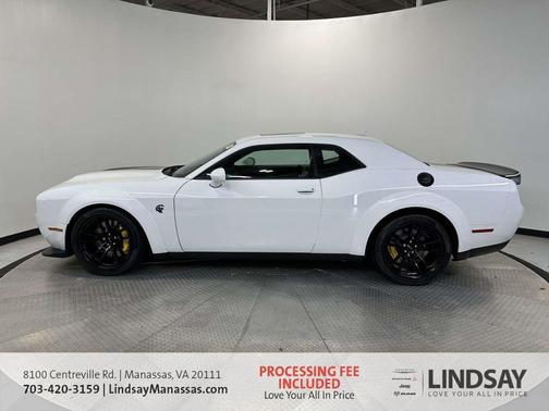 White Knuckle Clearcoat 2022 Dodge Challenger SRT Hellcat Redeye Widebody Jailbreak