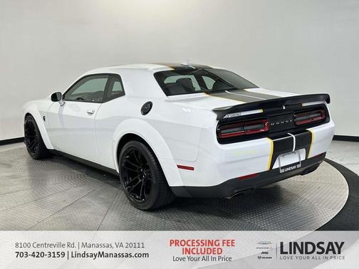 White Knuckle Clearcoat 2022 Dodge Challenger SRT Hellcat Redeye Widebody Jailbreak