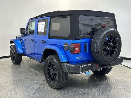 Hydro Blue Pearl 2024 Jeep Wrangler 4xe Sahara