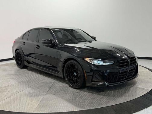 Black Sapphire Metallic 2023 BMW M3 Base