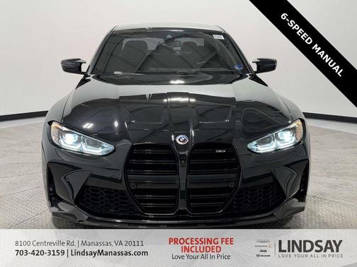 Black Sapphire Metallic 2023 BMW M3 Base