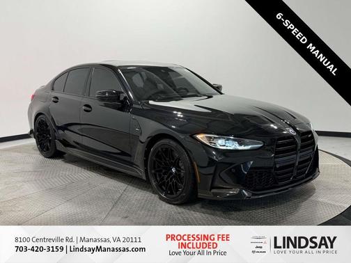 Black Sapphire Metallic 2023 BMW M3 Base