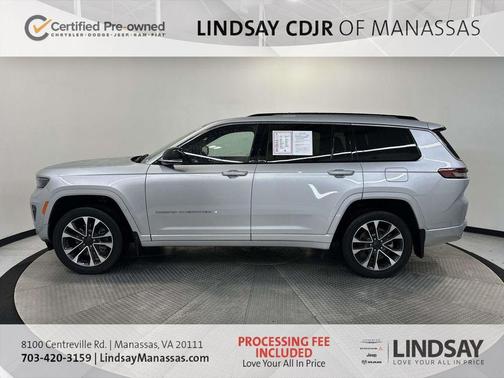 Silver Zynith 2022 Jeep Grand Cherokee L Overland