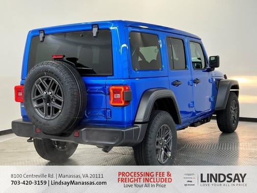 Hydro Blue Pearl 2026 Jeep Wrangler Sport