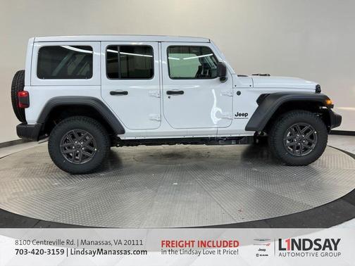 Bright White Clearcoat 2026 Jeep Wrangler Sport