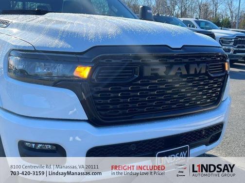 Bright White Clearcoat 2026 RAM 1500 Big Horn/Lone Star
