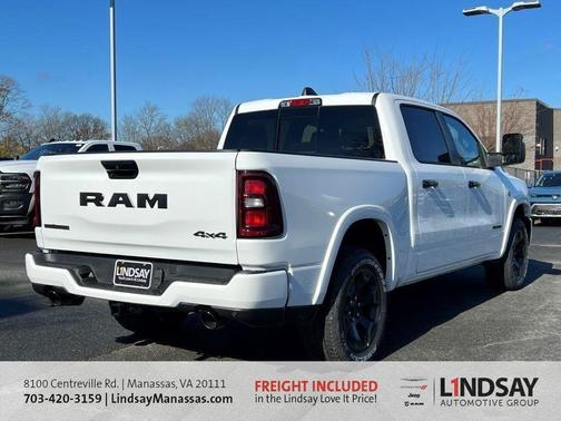 Bright White Clearcoat 2026 RAM 1500 Big Horn/Lone Star