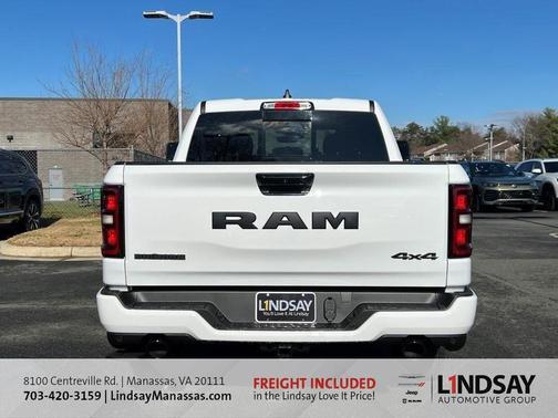 Bright White Clearcoat 2026 RAM 1500 Big Horn/Lone Star