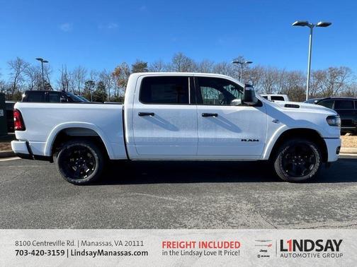 Bright White Clearcoat 2026 RAM 1500 Big Horn/Lone Star